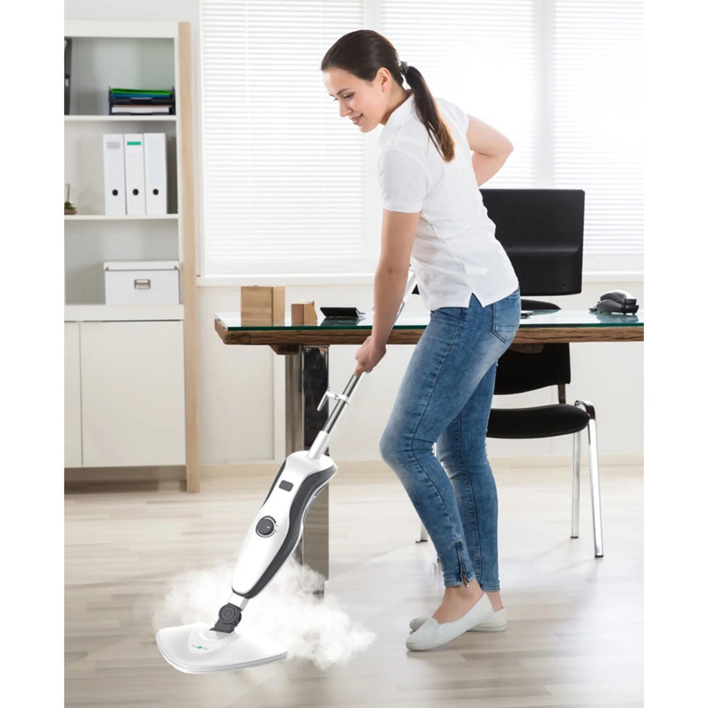 Heavy-Duty Steam Mop with Reusable Mop Pads S6882