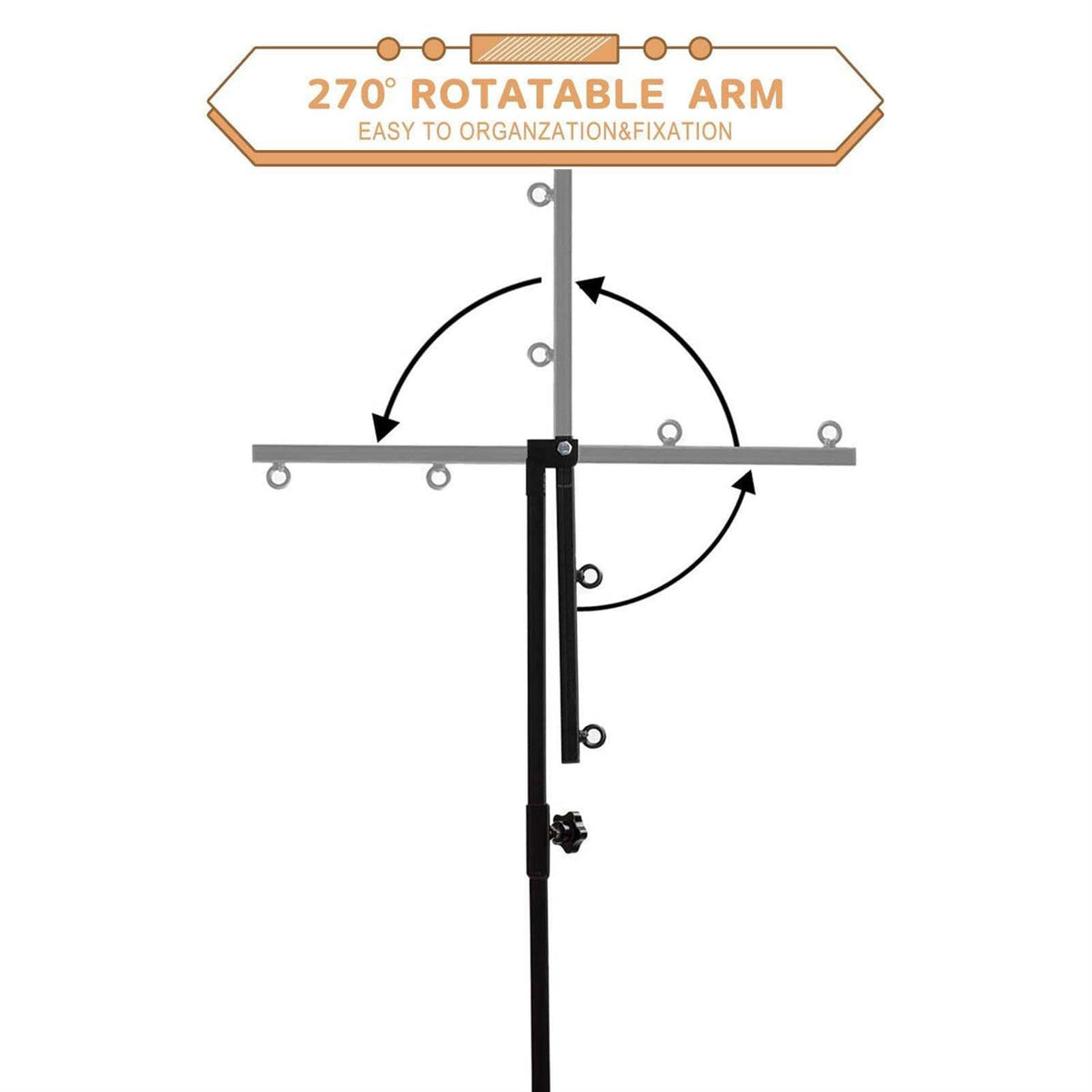 Dog Grooming Table Arm with Clamp and Post R9139