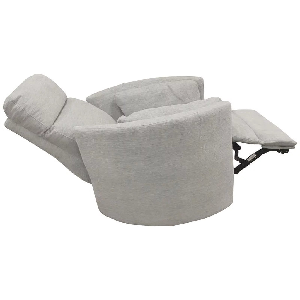 Polyester Power Swivel Glider Recliner K360913