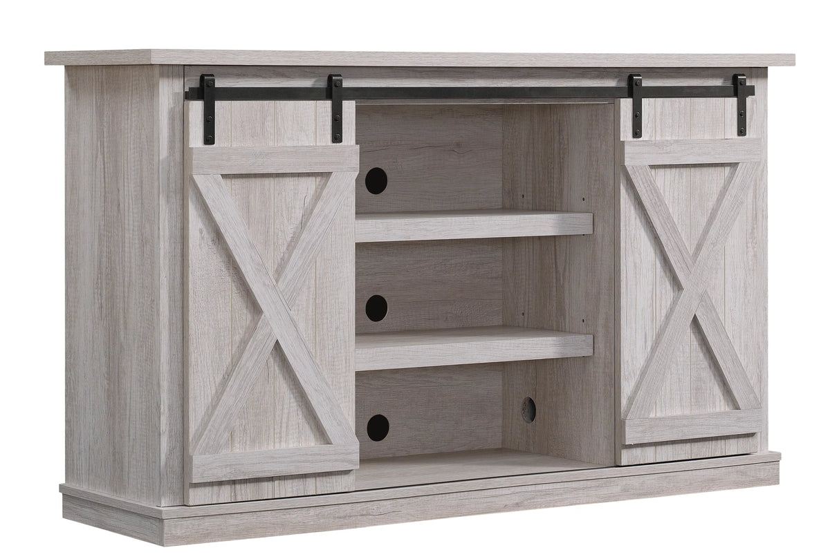 White Oak TV Stand Y621286