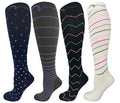 Large/X-Large 15-20 mmHg Knee-High Compression Socks H88667