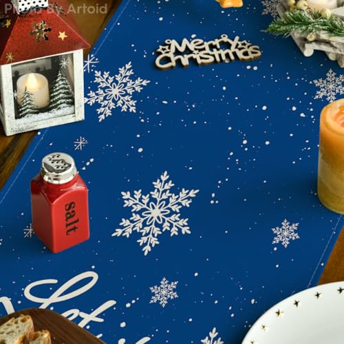 Red Snowman Winter Table Runner 13x72 Inch Y664