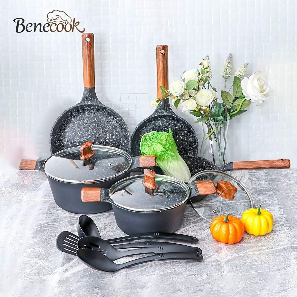 12 Piece Nonstick Die-cast Aluminum Cookware Set P3993