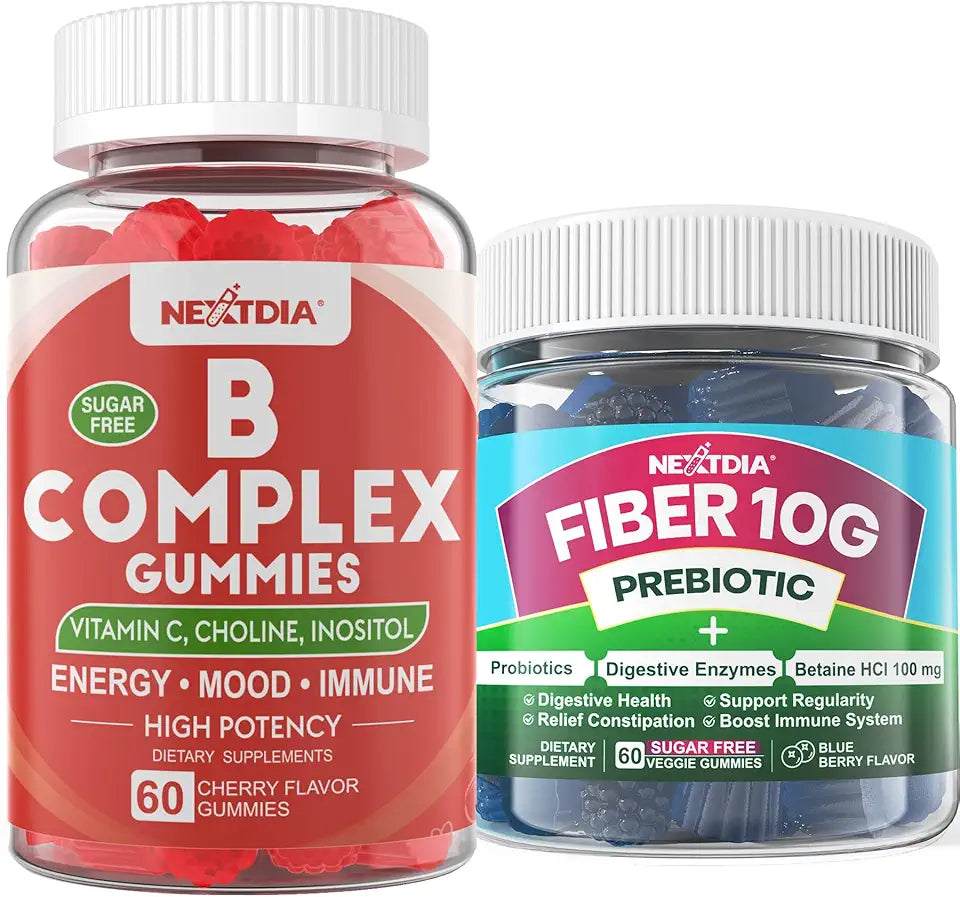 Sugar Free Prebiotic Fiber Supplement Gummies H453