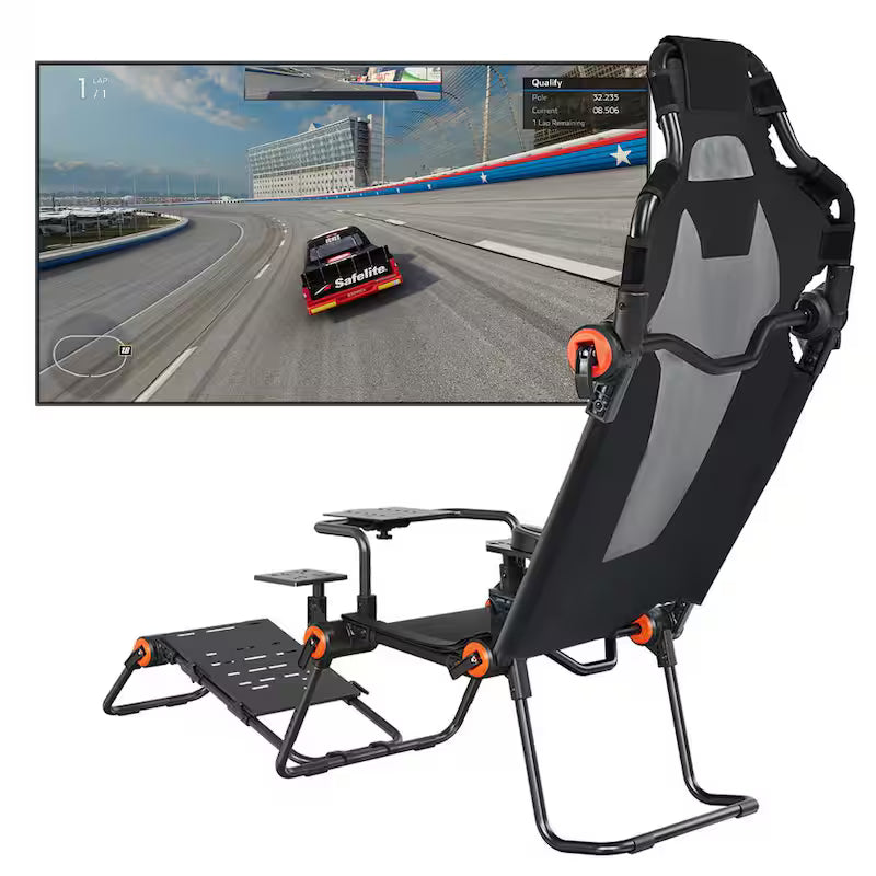 Foldable Carbon Steel Racing Wheel Stand Q759