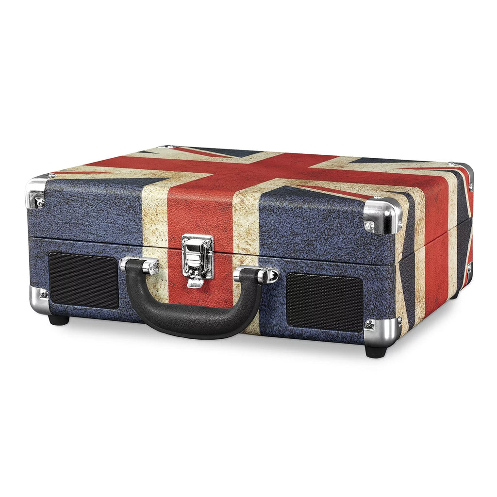 Bluetooth Suitcase Record Player with 3-speed Turntable P381935