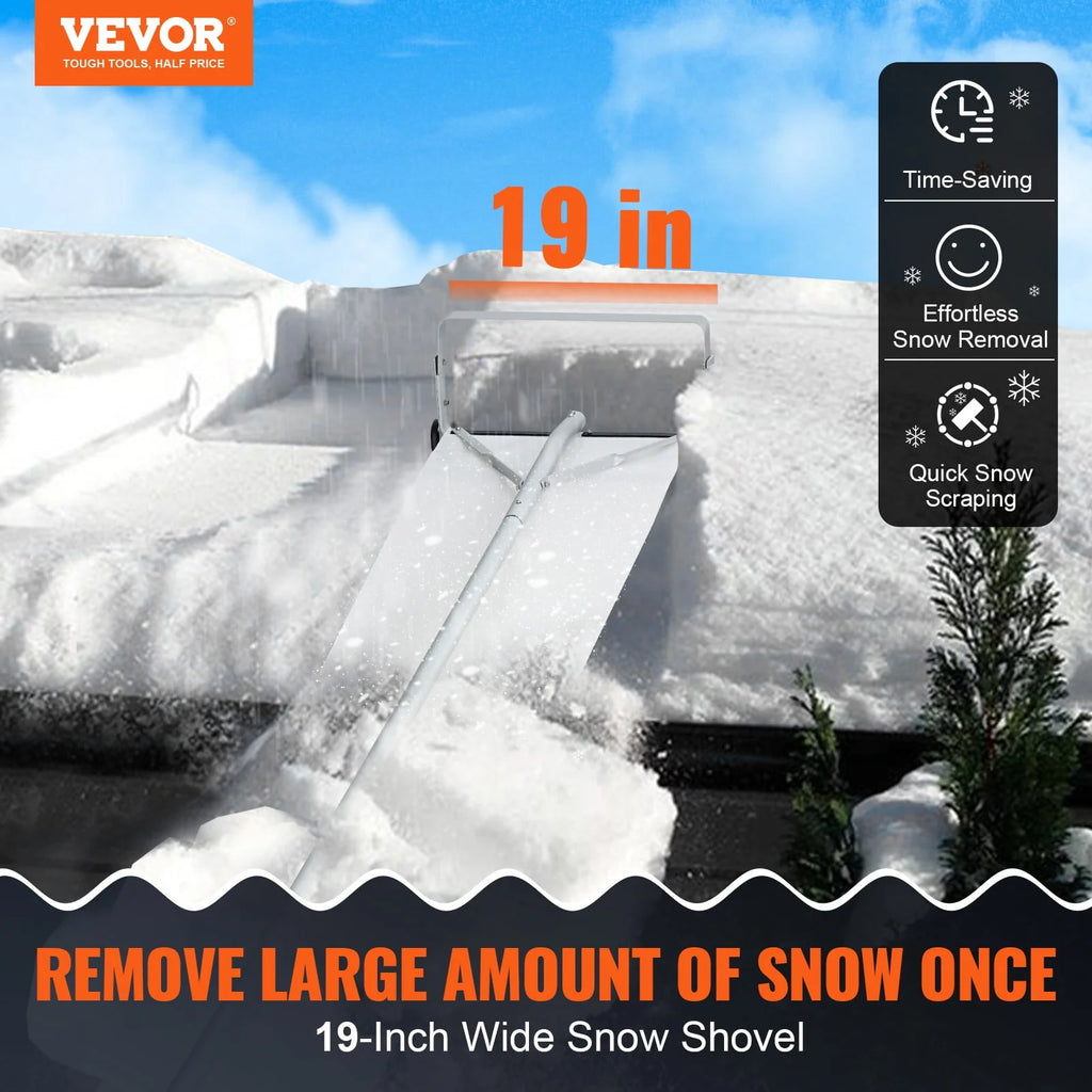 30ft Reach Aluminium Snow Roof Rake A202