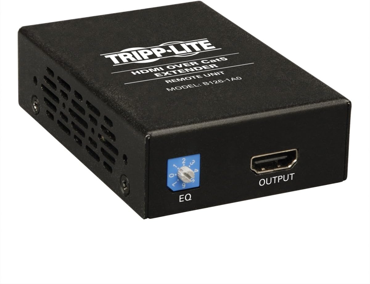 4x4 HDMI Over Cat5 Cat6 Matrix Splitter Switch Black K6280