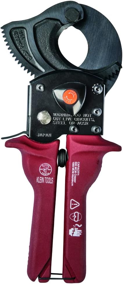 Ratcheting Heavy Duty Cable Cutters J38448