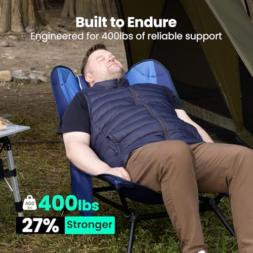 Ultralight Aluminum Mesh High Back Camping Chair U2492