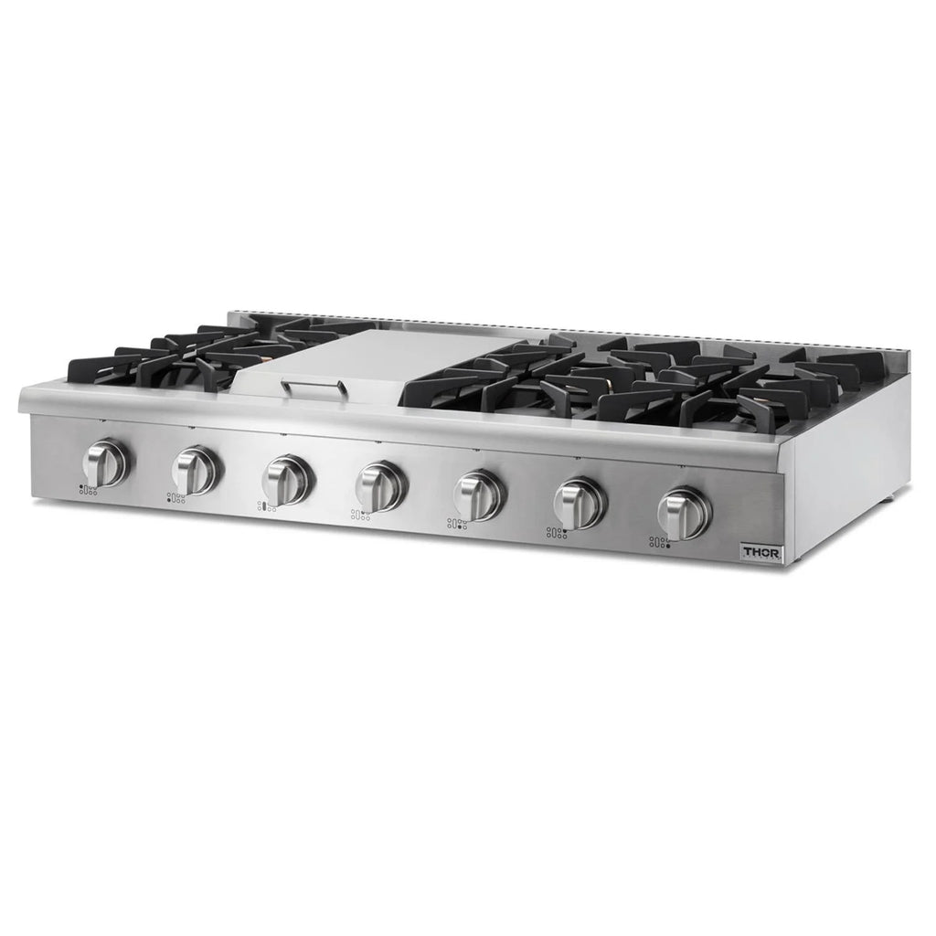 48" Built-In Gas Rangetop Stainless Steel C64836