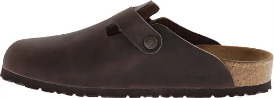 Oiled Leather Clogs K365974