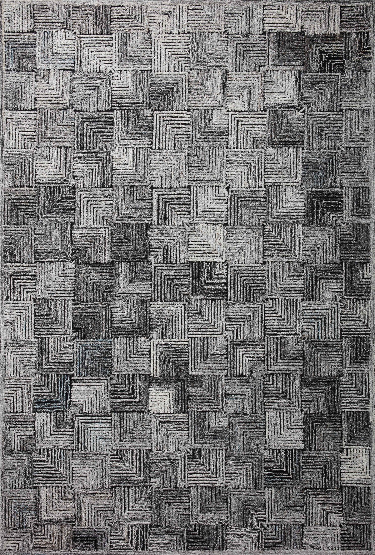 Silver 7'9 x 9'9 Rug N922