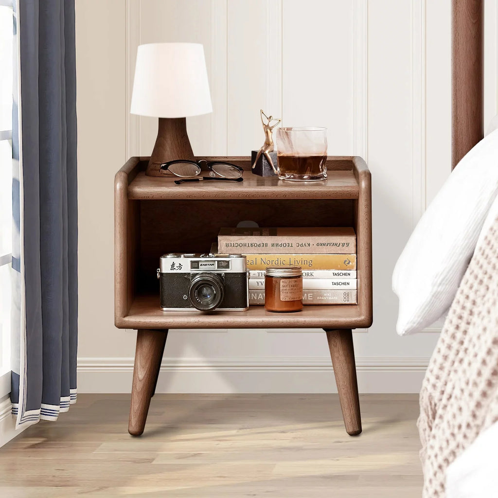 Solid Wood Nightstand F11905