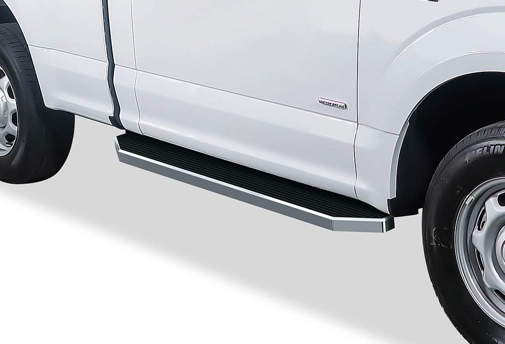 Black 5-inch Running Boards C81253