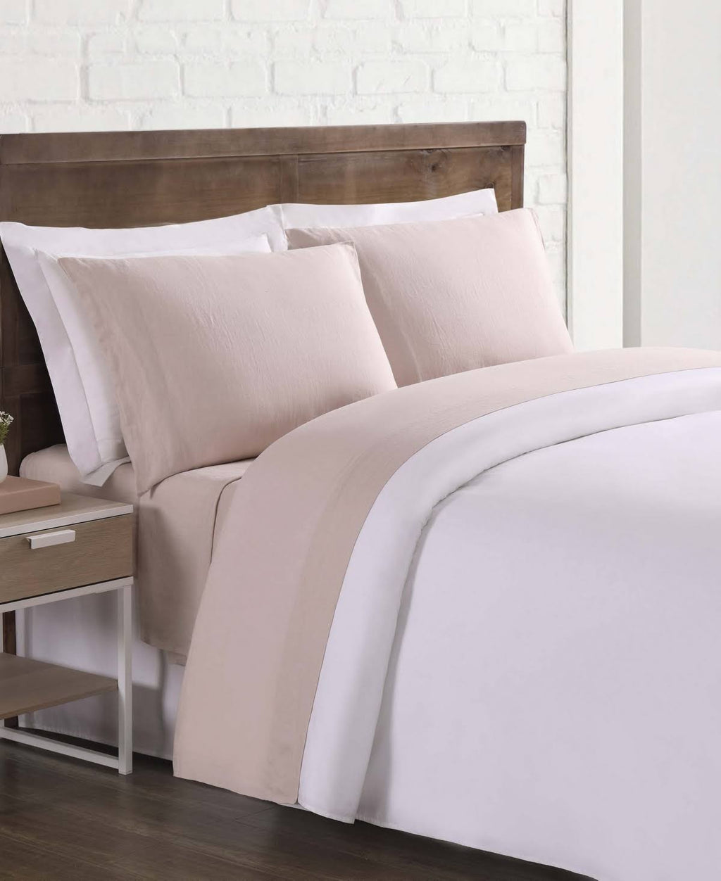 California King Flax Linen Sheet Set P9151