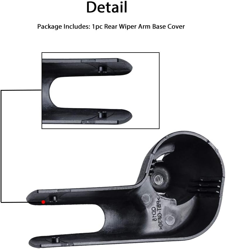 Rear Wiper Arm Cap Cover Pack of 2 E845