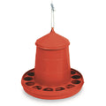 Plastic Poultry Feeder 8.8 lbs Red I2139