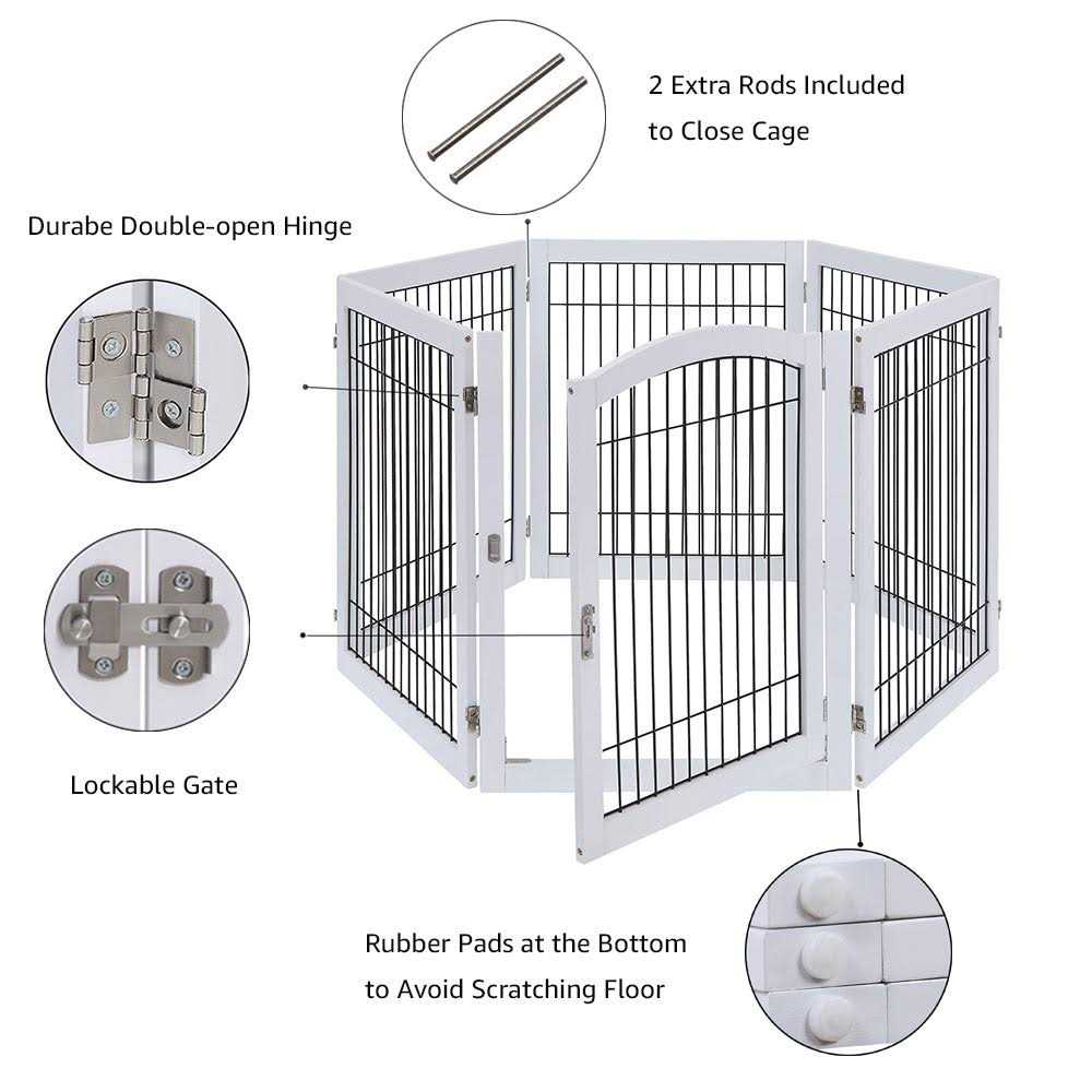 Freestanding Pet Playpen H855940