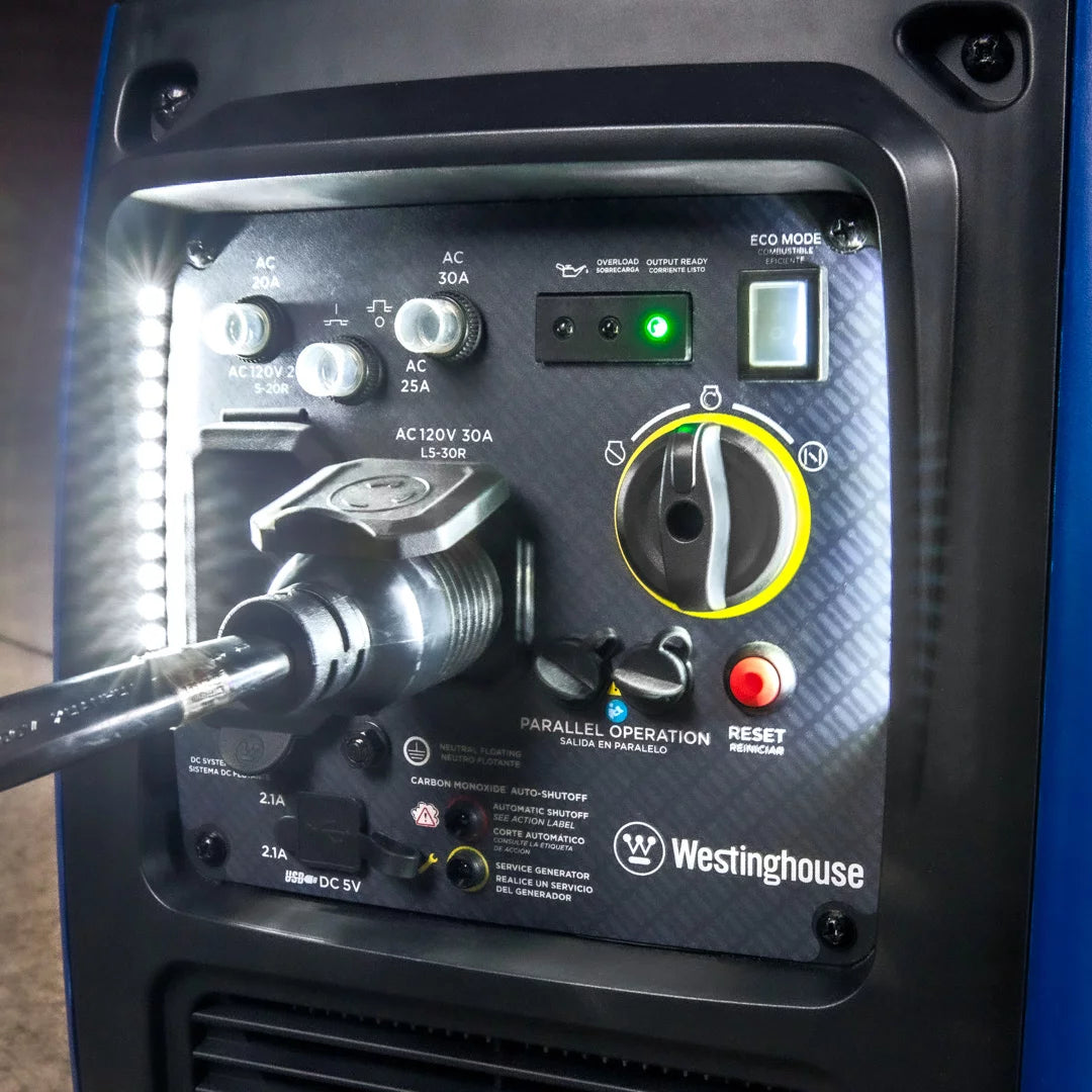 Gas Powered Portable Inverter Generator with CO Sensor O65816