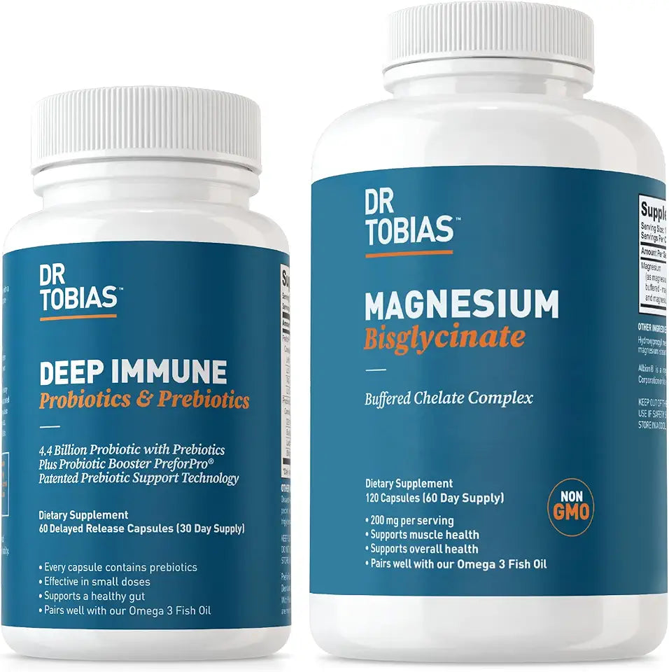Probiotics & Prebiotics and Magnesium Bisglycinate A645