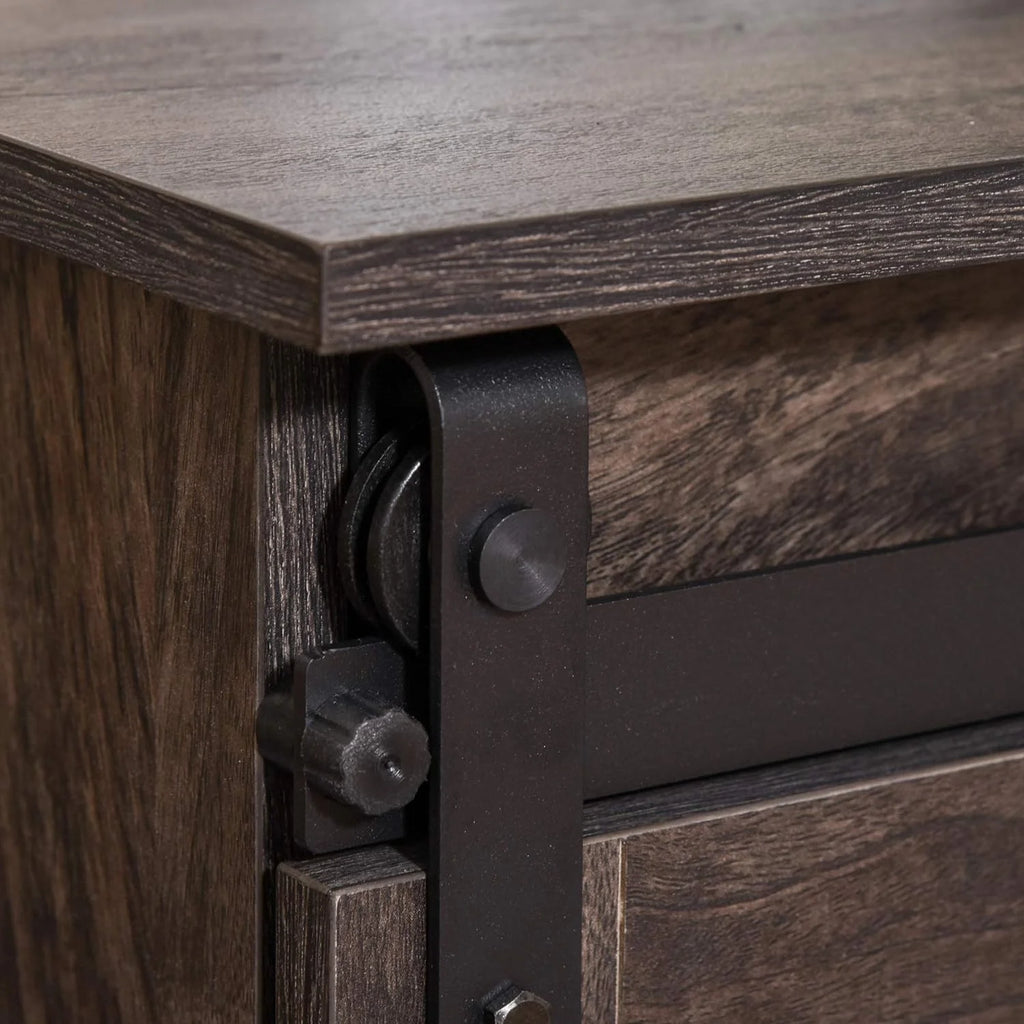 Dark Brown Coffee Table with Storage N4499