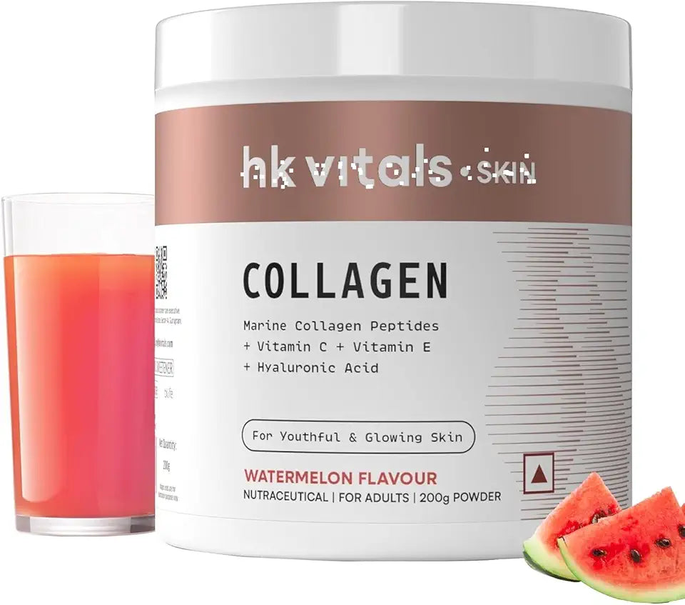Watermelon Collagen Supplement with Vitamin C, E, Sodium Hyaluronate Z541