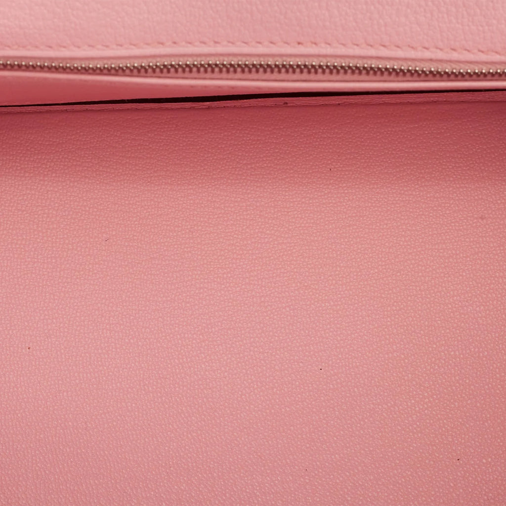 Birkin 25 Rose Sakura Palladium Hardware J2153