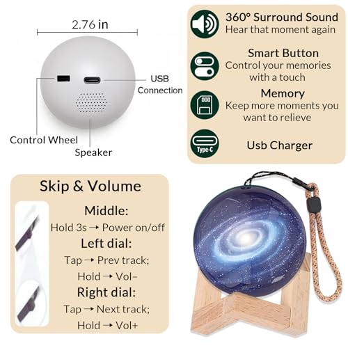 Crystal Ball Video Player Lamp W600