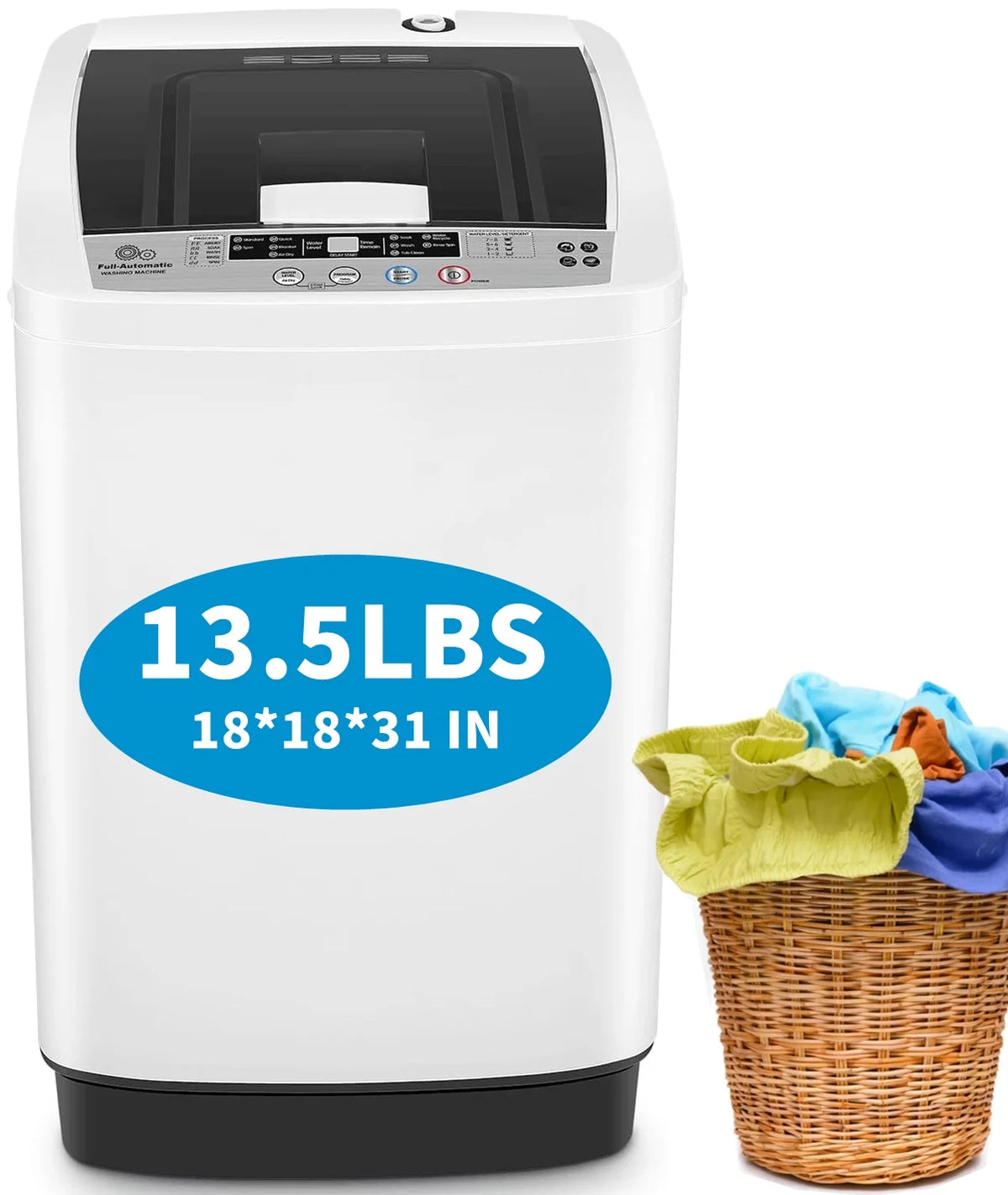17.8 lb. Capacity Portable Washer and Dryer Combo S55970