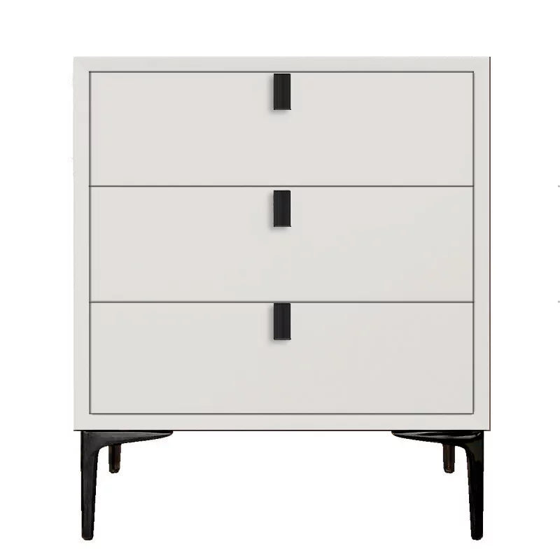 Solid Wood 3 Drawer Nightstand T339