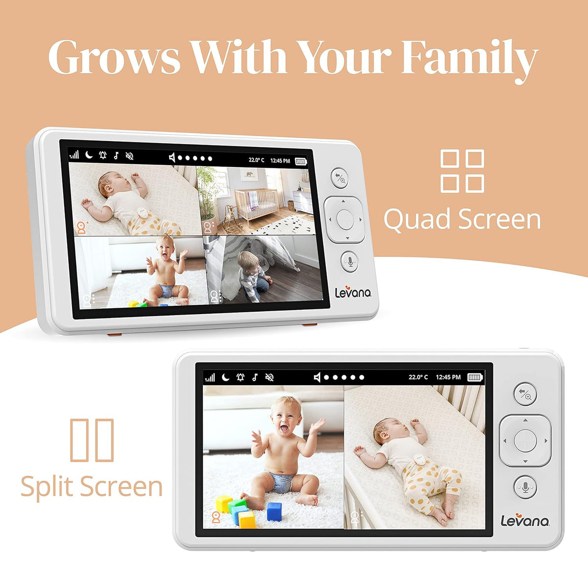 Video Baby Monitor with Camera and Audio T284