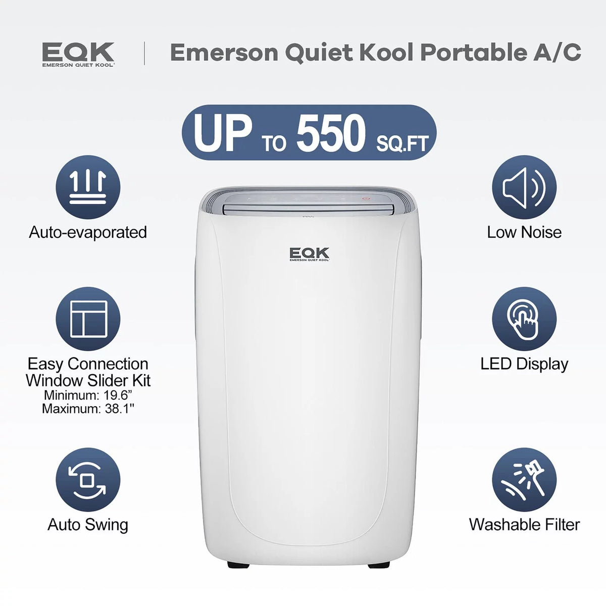 3 in 1 Portable Air Conditioner, Dehumidifier & Fan with Remote Control D67398