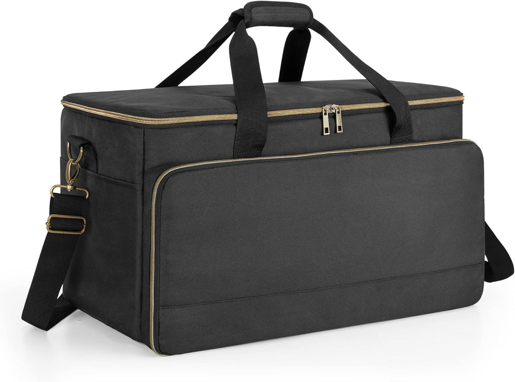 Large Travel DJ Cable File Bag with Detachable Divider and Padded Compartment M69026