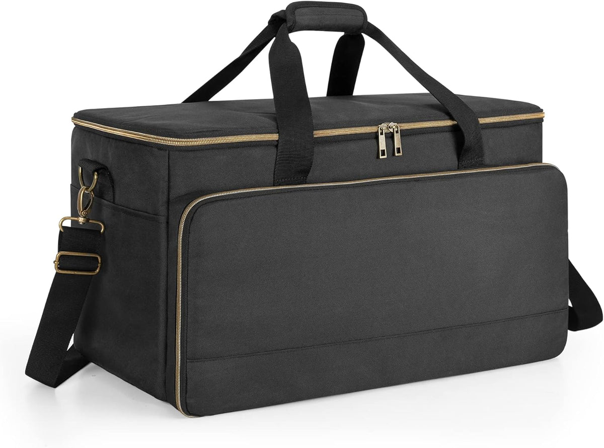 Large Travel DJ Cable File Bag with Detachable Divider and Padded Compartment M69026