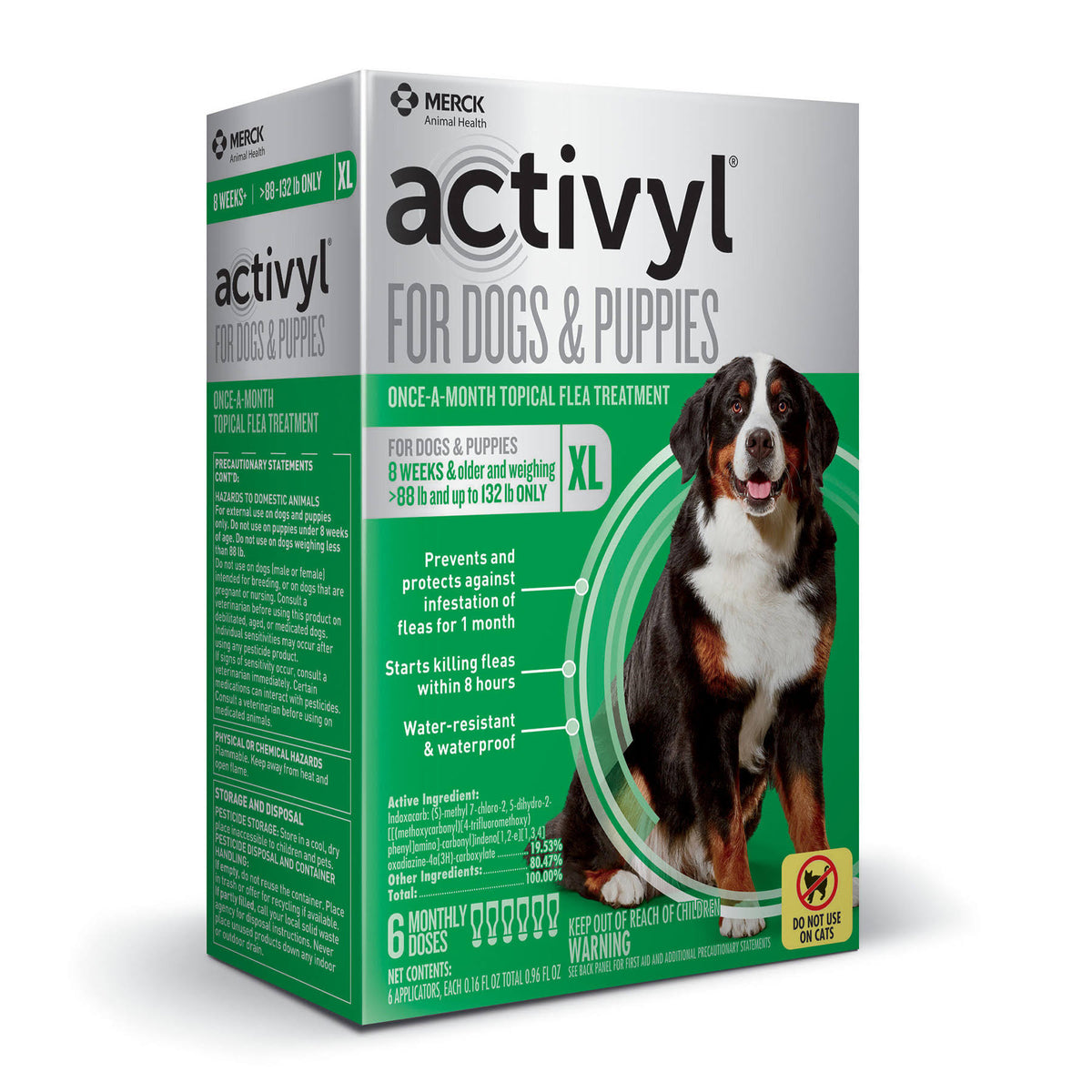 Flea Treatment for Dogs 88-132 lbs 6 Month Supply Q90147