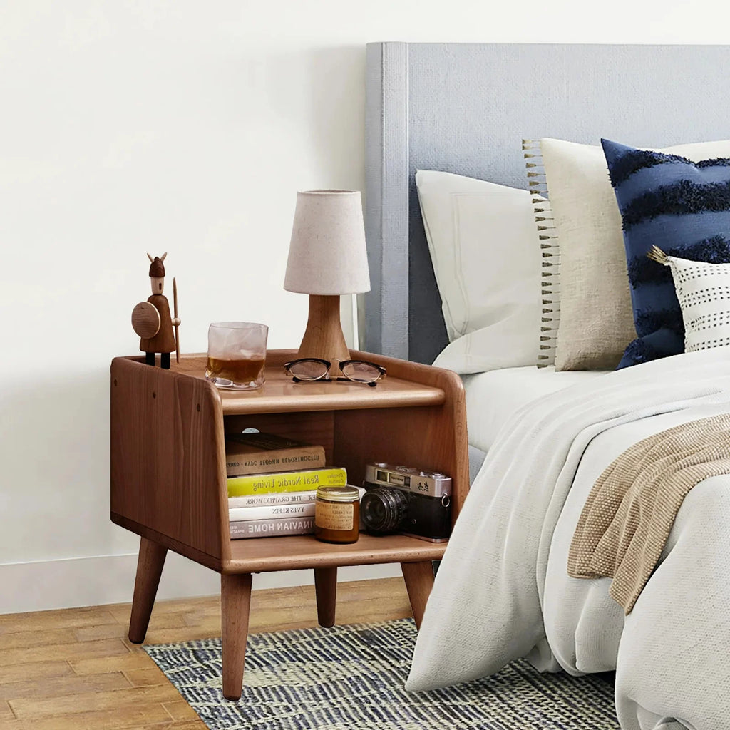 Solid Wood Nightstand F11905
