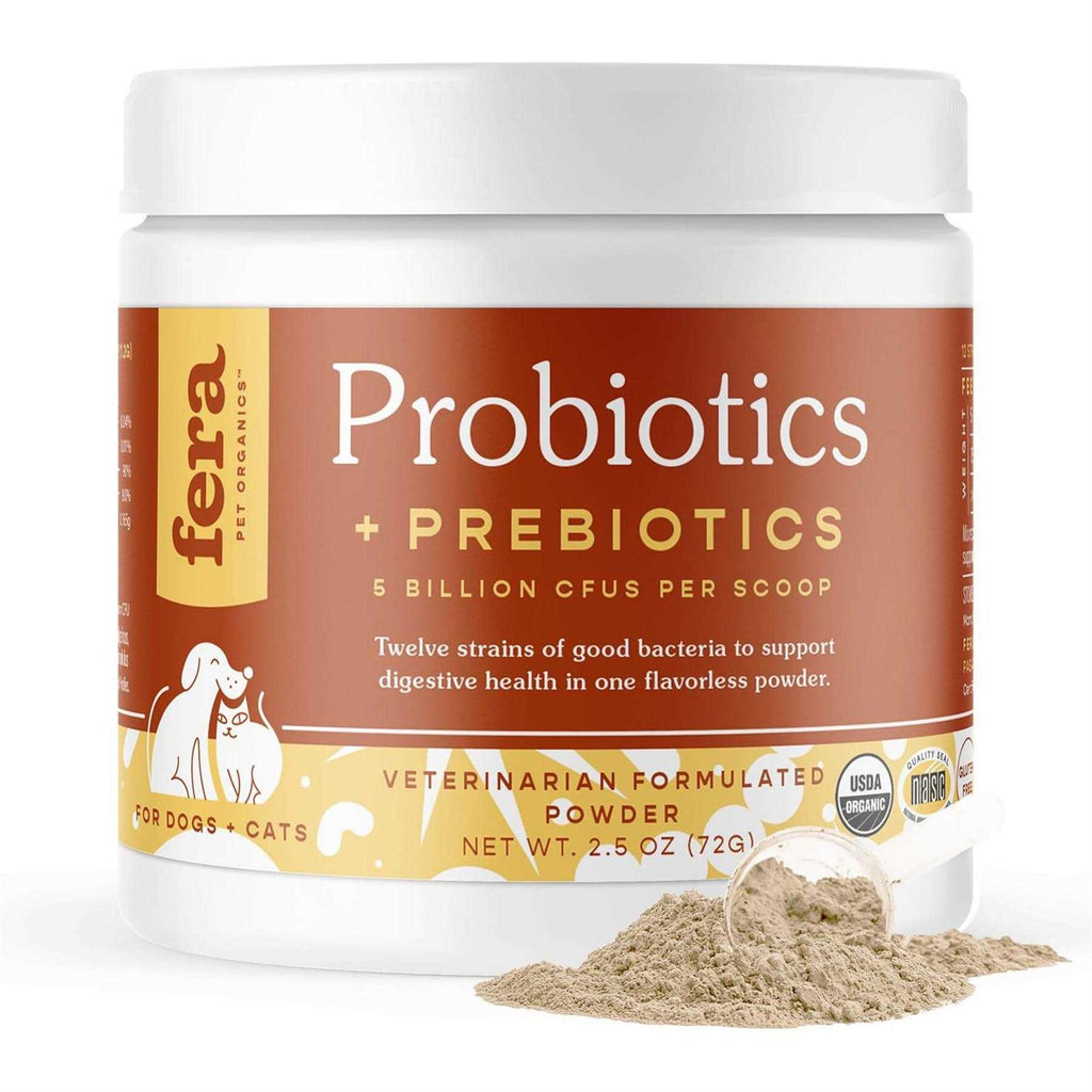 Probiotics with Organic Prebiotics for Dogs & Cats Z4535