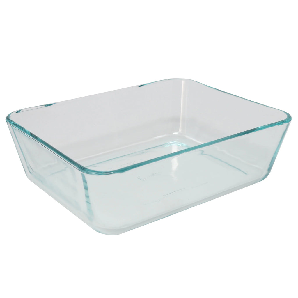 Glass Food Storage Dish with Lid 2-Pack I434