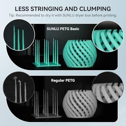 PETG Filament 1.75mm 2kg Black+Black Bundle N2050