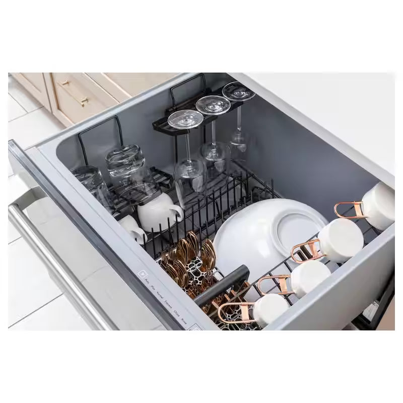 Matte White Smart Single Drawer Dishwasher T225934