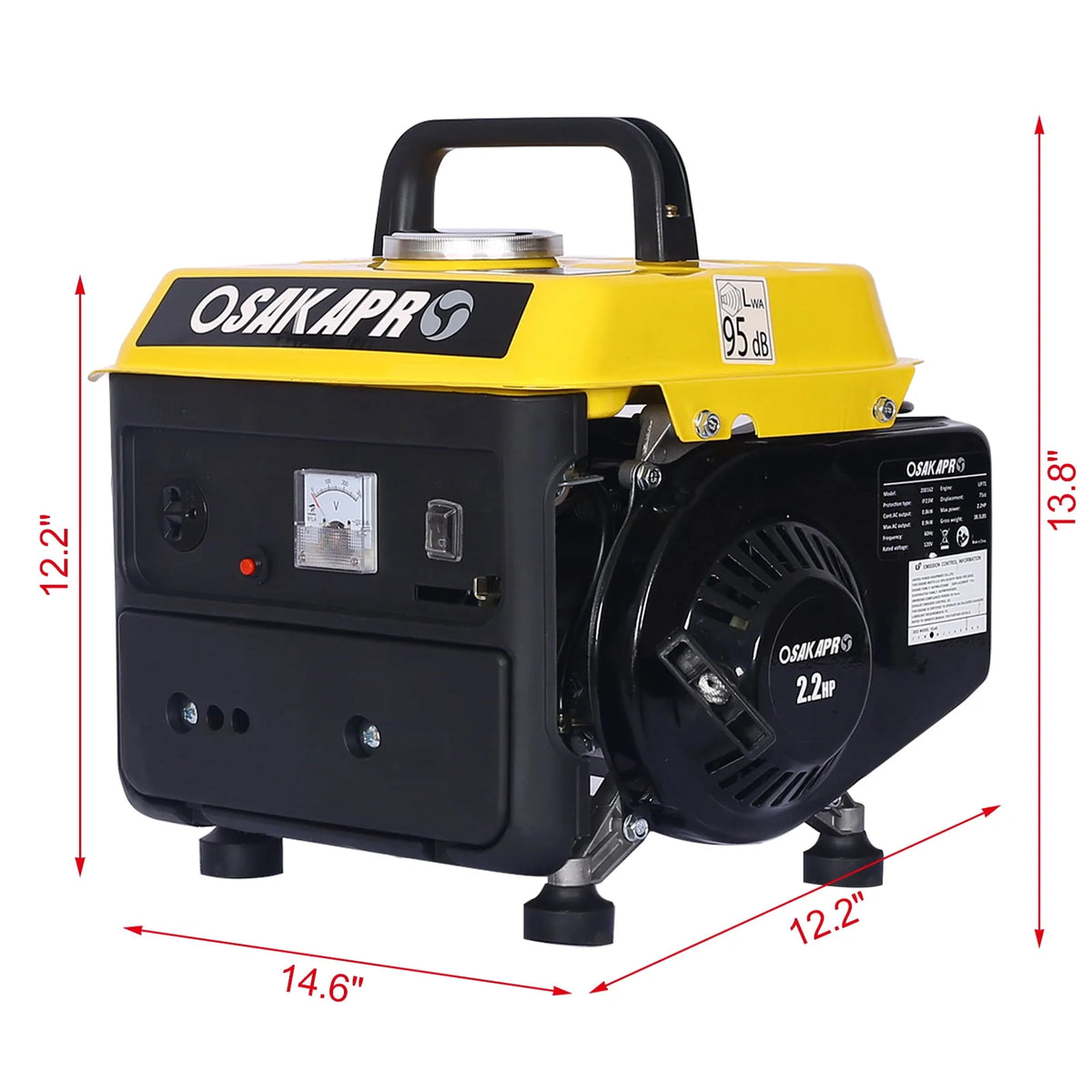 Portable Gas Powered Generator W43795