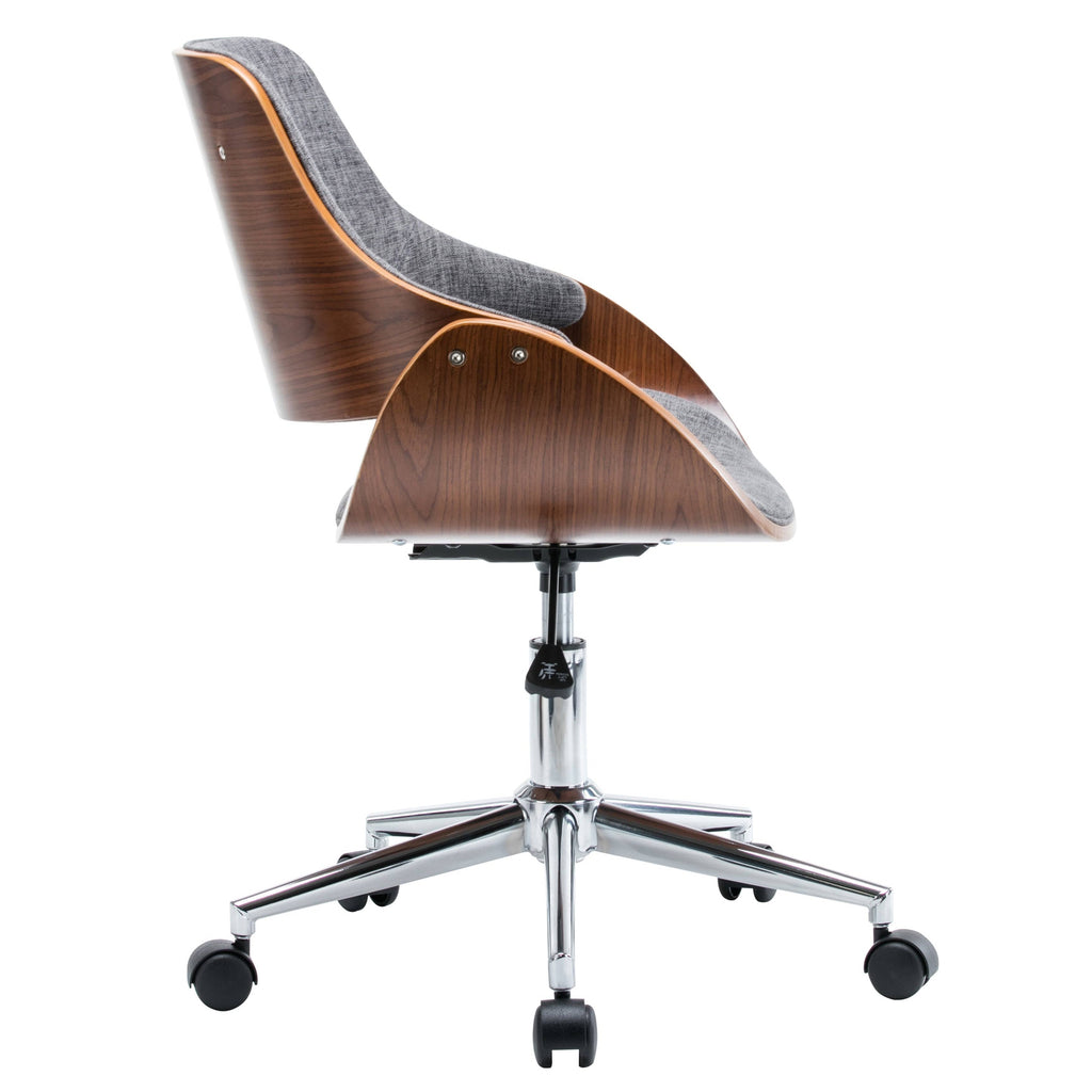 Adjustable Height Modern Office Desk Chair with Caster Wheels W7120