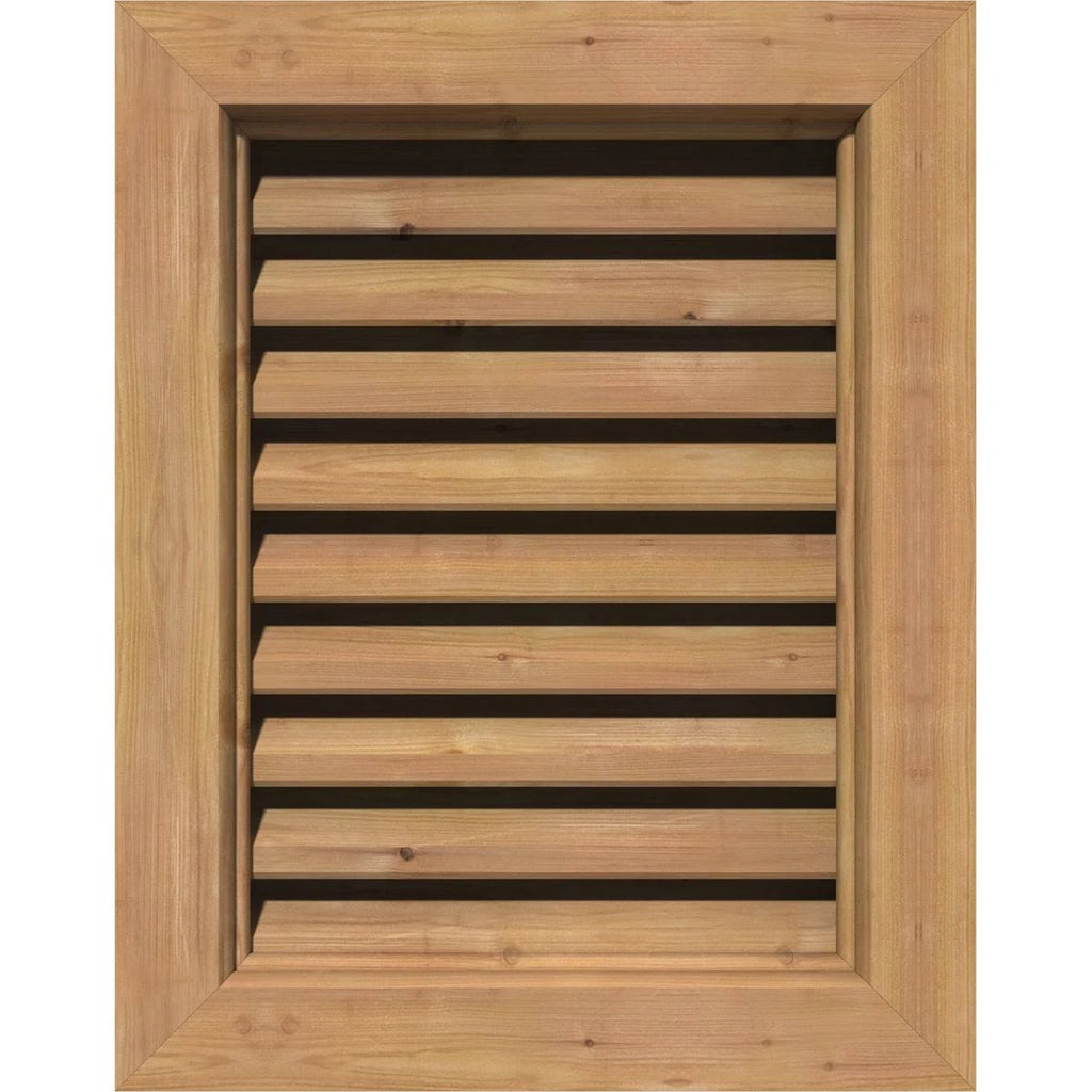 Unfinished Vertical Gable Vent H740