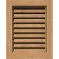 Unfinished Vertical Gable Vent H740