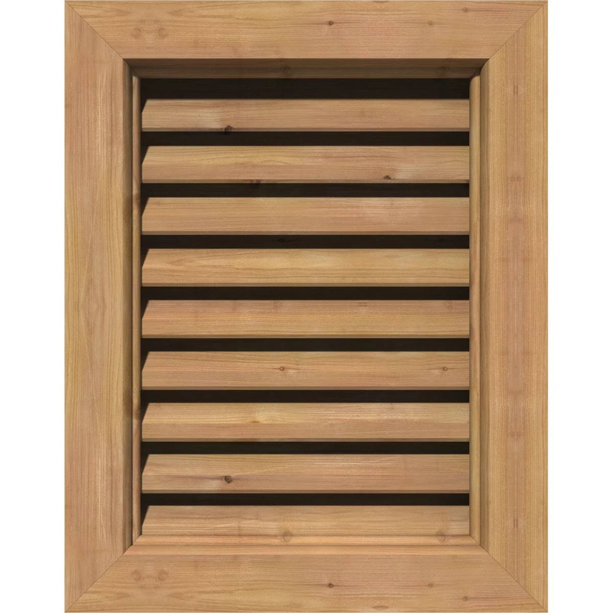Unfinished Vertical Gable Vent H740