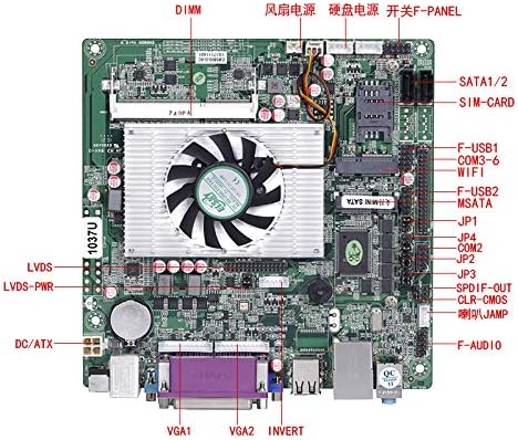Celeron 1037u Industrial Control Main Board D596