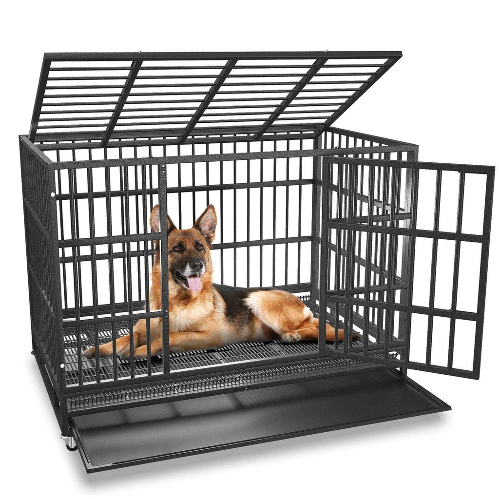 48/38 inch Heavy Duty Dog Crate S43989