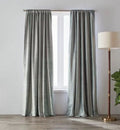 95-Inch Velvet Curtain Panel R75130
