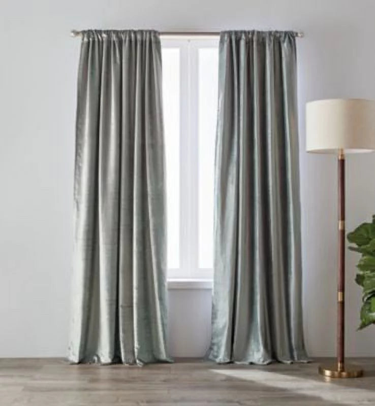 95-Inch Velvet Curtain Panel R75130